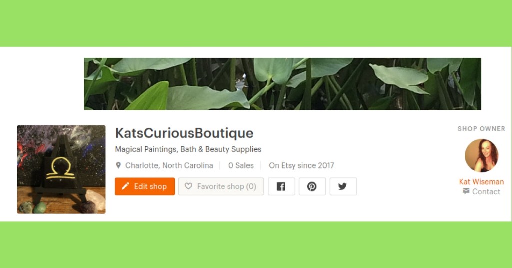 My Etsy Site Has&nbsp;Launched!